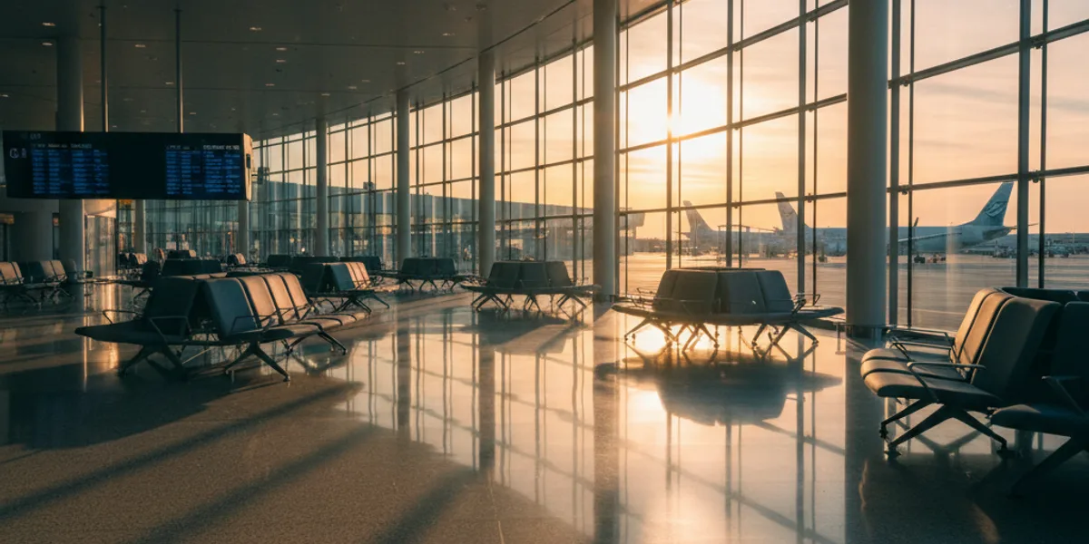 Professionnel d'une agence de voyages gérant des réservations complexes depuis un appareil mobile avec une interface moderne.