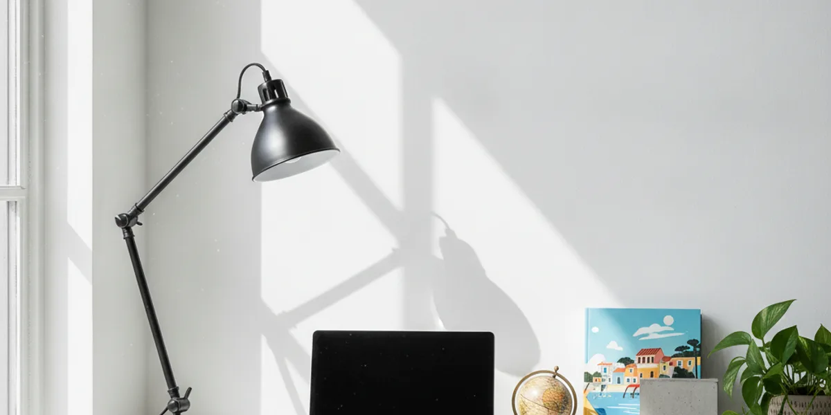 Agent de voyage travaillant sur un ordinateur moderne avec un logiciel de gestion de propositions numériques ouvert